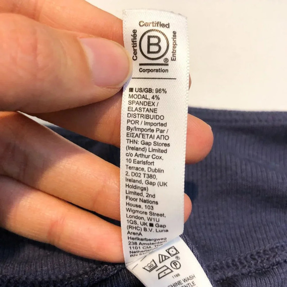 Athleta Purple High Waist Swing Straight Leg Knit Ribbed Loungewear Pants Small - Picture 8 of 8